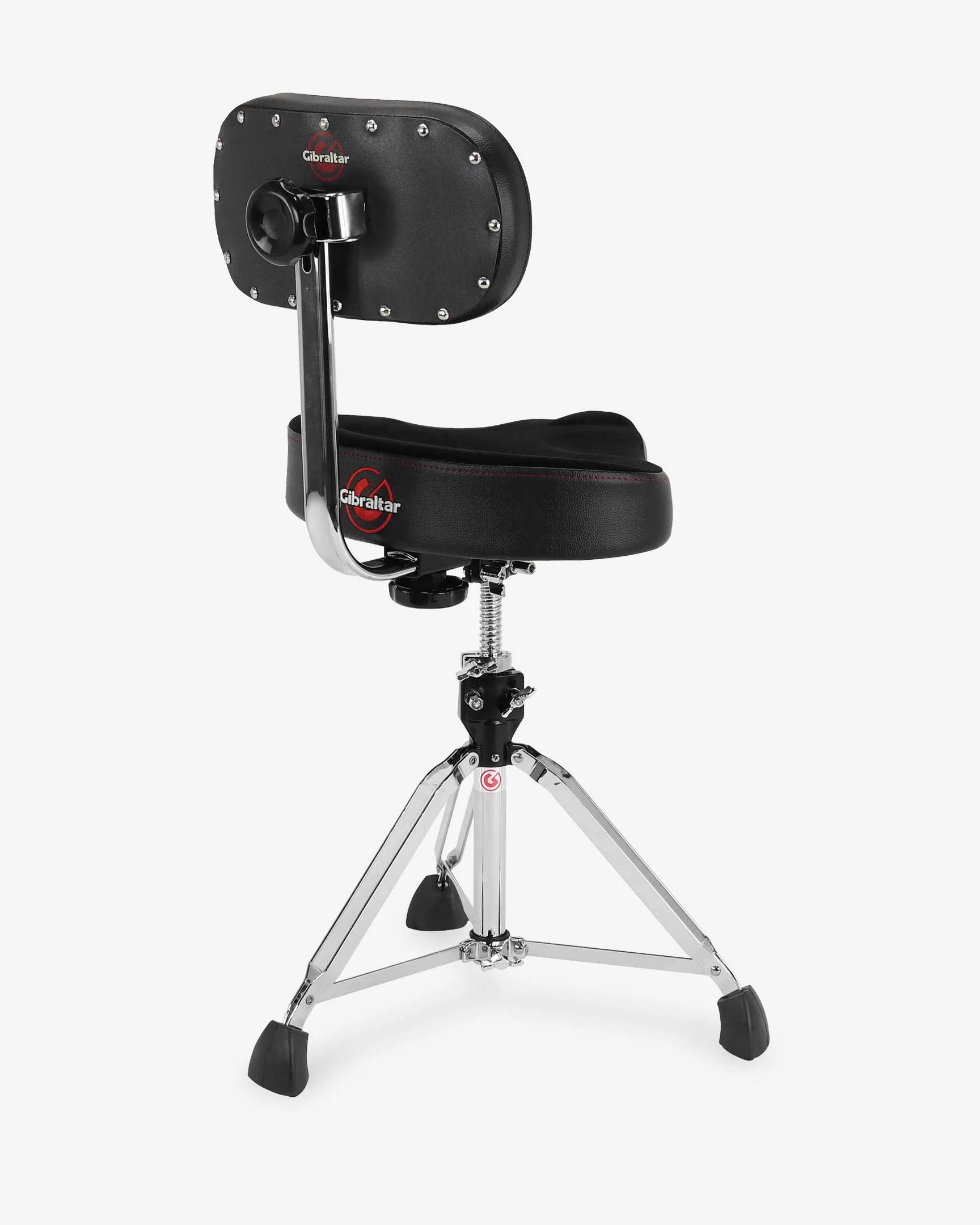 Gibraltar 9608MB 9000 Series 16" Cordura Saddle Drum Throne with Backrest - Image 3