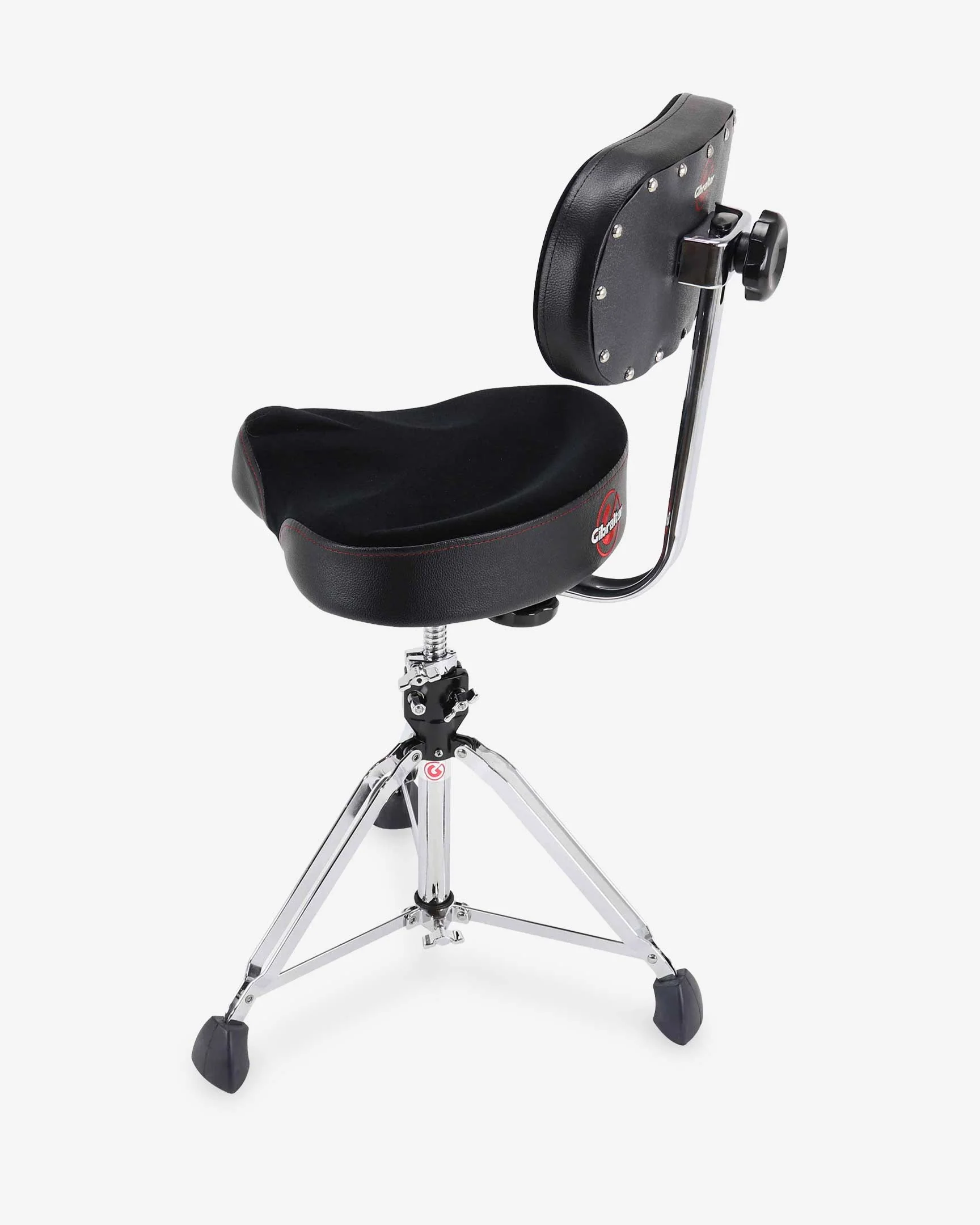 Gibraltar 9608MB 9000 Series 16" Cordura Saddle Drum Throne with Backrest - Image 4
