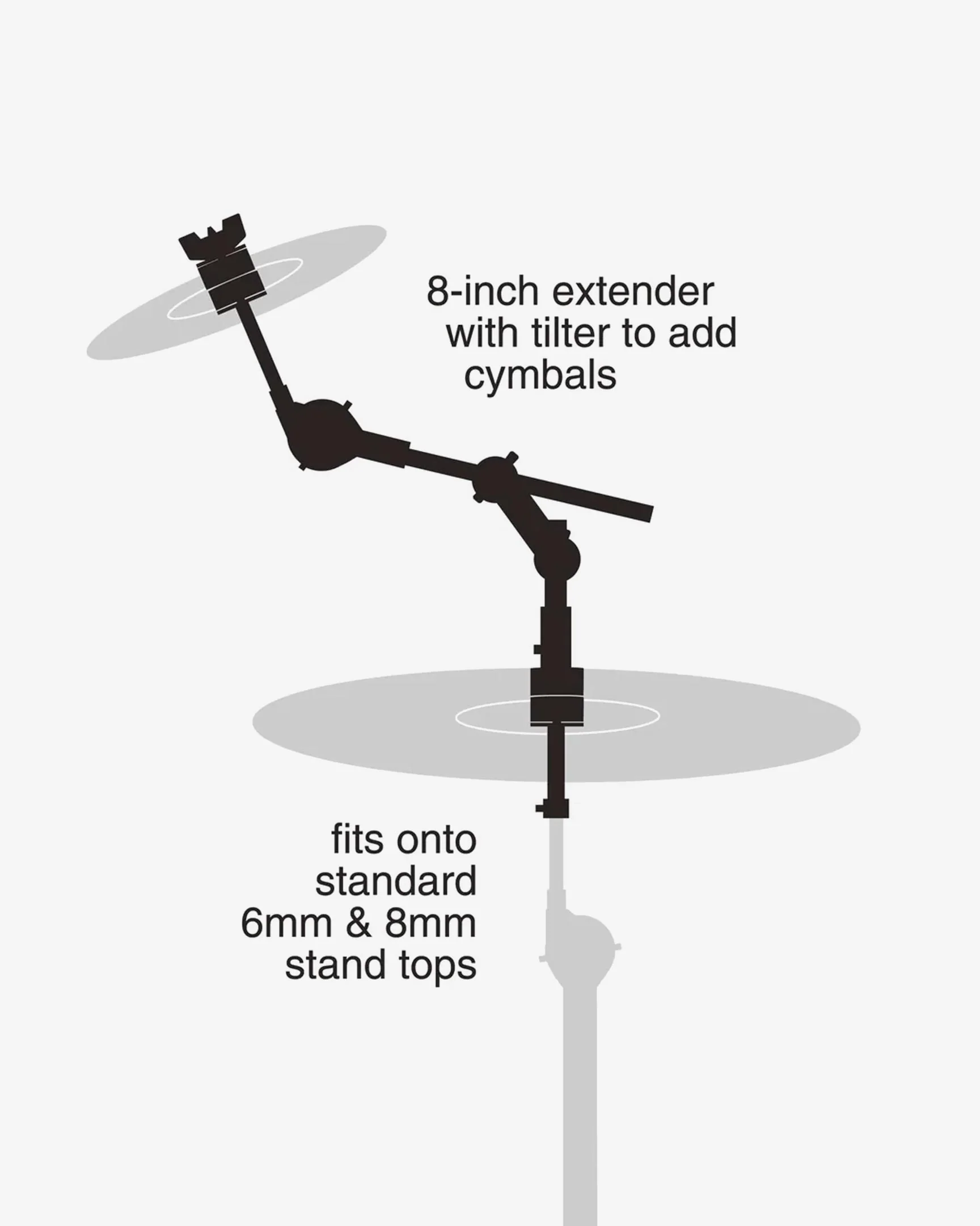 Gibraltar SC-BCSA Boom Cymbal Stacker - Image 2
